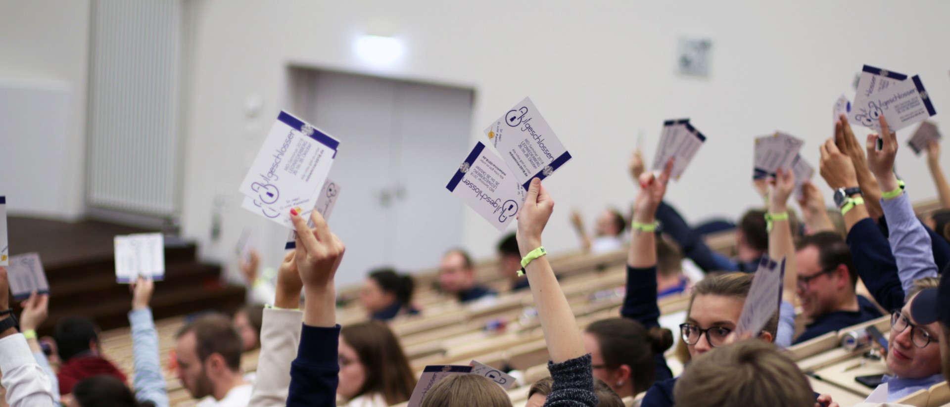 Leute beim Seminar